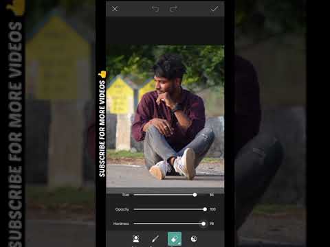 30 sec me background change photo editing in PicsArt #editingshorts #editingtutorial #photoediting