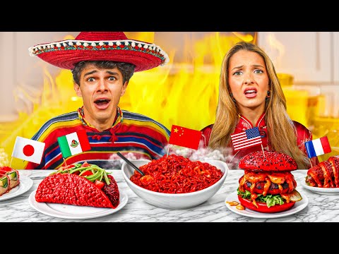 Eating The SPICIEST Foods From Around The World!