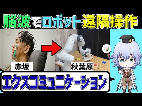 [X Communication]脳波でロボットを遠隔操作!?[Rue] ムーンショット目標1