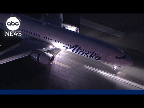 Alaska Airlines flight makes emergency landing after losing tire