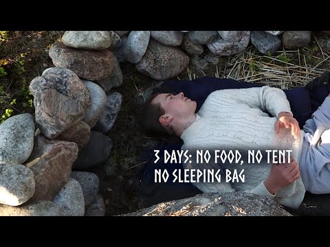 3 Days Solo Island Survival with NO FOOD