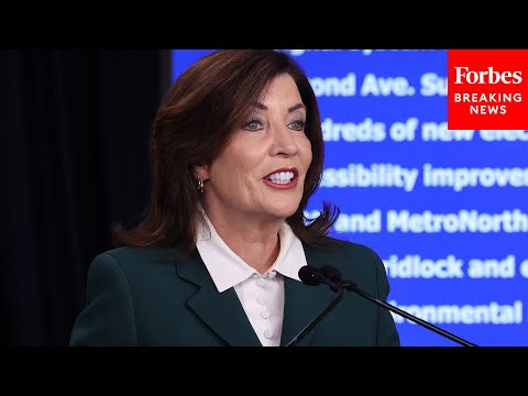 New York Gov. Kathy Hochul Pressed On 2026 Political Implications Of Unpopular Congestion Pricing