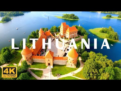 Travel Scenic View Of Charming Lithuania [ 4k ] UHD HDR 60fps With Calming Music