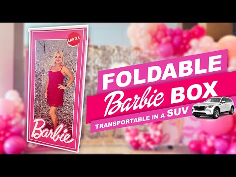 Setting up Barbie Box before event | Detailed DIY video coming soon! Stay tuned