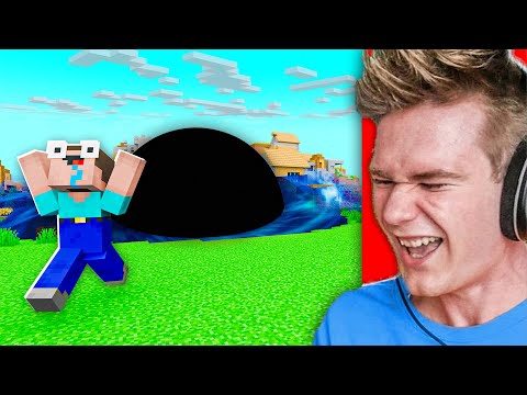 CZARNA DZIURA PRANK na WIDZU XDDD | Minecraft Extreme