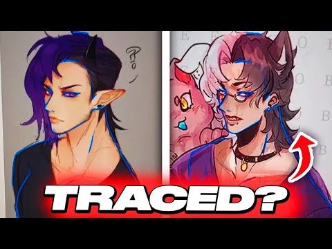 Did This Artist’s Friend TRACE Their Artworks?