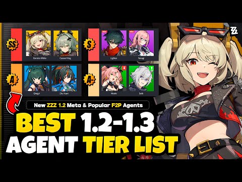 NEW ZZZ 1.2-1.3 Character TIER-LIST | Top Meta Caesar Teams & F2P Builds!