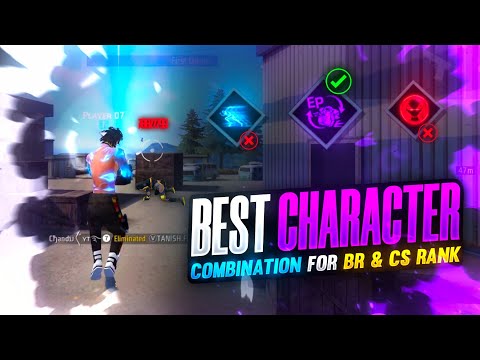 CS Rank Best Character Combination | Best Character Combination For Clash Squad Ranked | Player 07