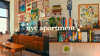 🏡 decorating my new york city apartment (colorful & maximalist)