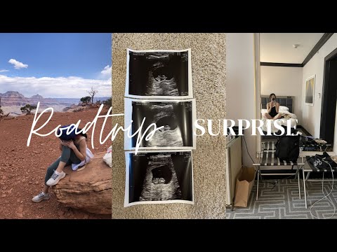 Surprise during the roadtrip I We're expecting! 📷💕