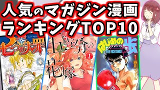 みんなが好きな週刊少年マガジンの人気漫画ランキングTOP10【マンガ】