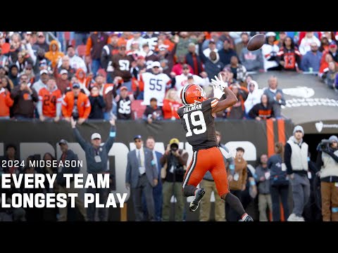 Every Team's Longest Play at Midseason!