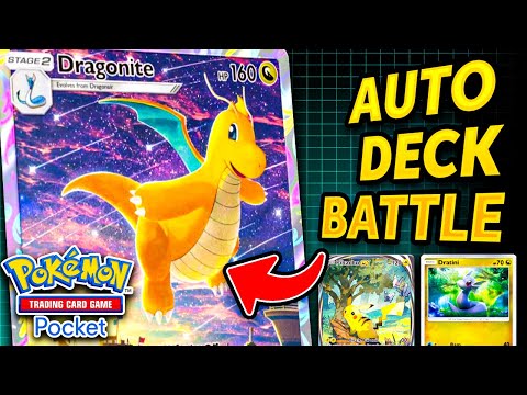 Pokemon TCG Pocket - Auto Deck Building & Online Battles Guide  - LAUNCH GAMEPLAY