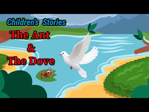 The Ant and The Dove ll Children's stories in English ll fairytale story ll Moral stories ll