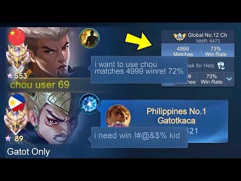 MY TEAM GOT HUMBLED WHEN I DO THIS FAKE WINRATE PRANK!! (they think i'm joking) - Mobile Legends