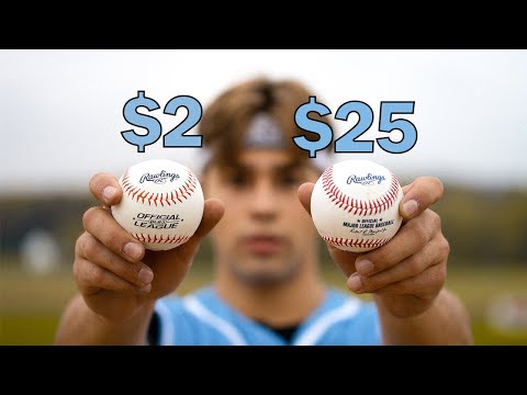 $2 VS $25 Baseball (Is It Worth It?)