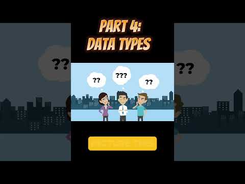 PART 4: Coding & Software Engineering 101: Data Types #datatypes #coding #stemlearning