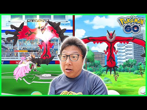 Master Ball Used on Hundo During Yveltal Raid Hour in Pokemon GO