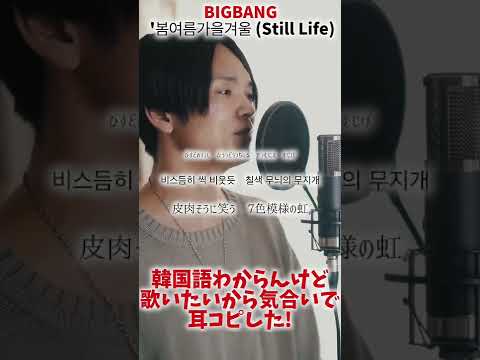 韓国語わからんから耳コピした。BIG BANG "봄여름가을겨울 (Still Life)"