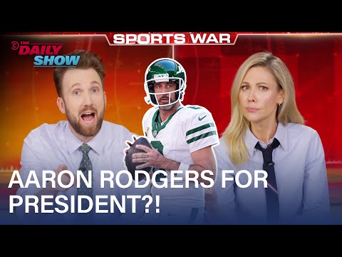 Sports War: Jordan & Desi Feud Over Marathon Influencers & Aaron Rodgers 2028 | The Daily Show