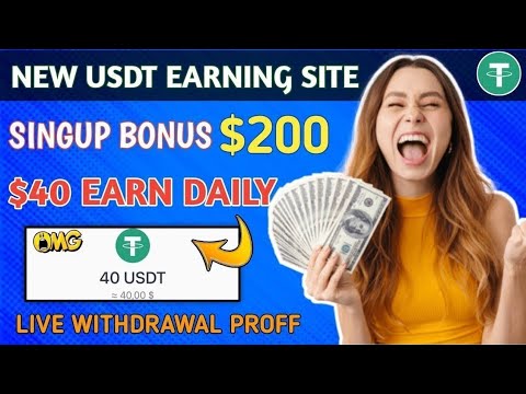 New usdt site  🤑 Best usdt investment waibsite l usdt investment site l new usdt Earning