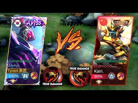 ALPHA  VS TRASHTALKER BUFFED BALMOND🔥WHO IS THE KING OF NEW META FIGHTER!?