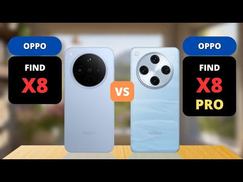 Oppo Find X8 vs Oppo Find X8 Pro Comparison