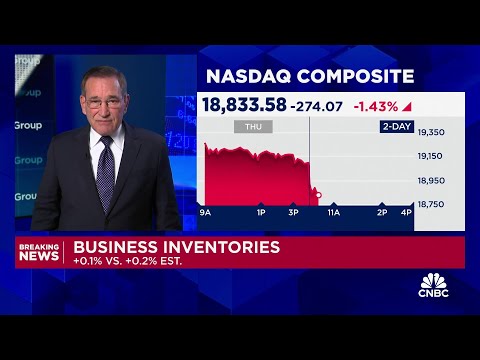 September business inventories rise 0.1% in weakest gain since March