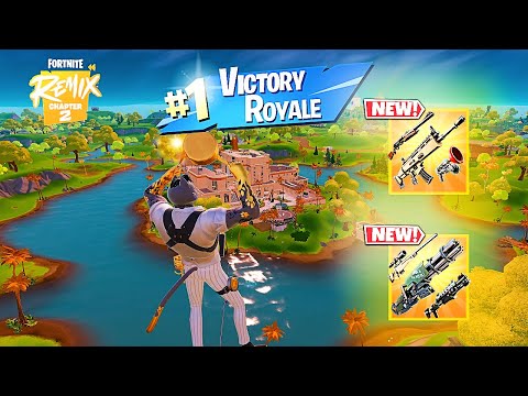 90 Elimination Solo Vs Squads "Zero Build" Gameplay Wins (Fortnite Remix chapter 2 PC)