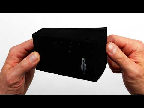 I Made the World's BLACKEST FLIPBOOK