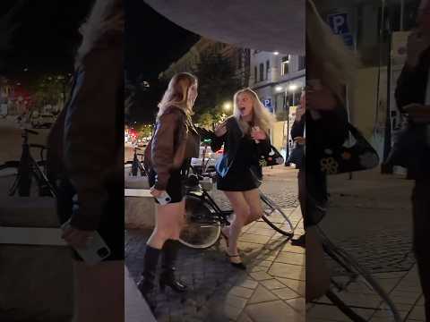 Swedish girls at night #sweden #nightlife #shorts #viral #shortsfeed #stockholm #night #party #2024