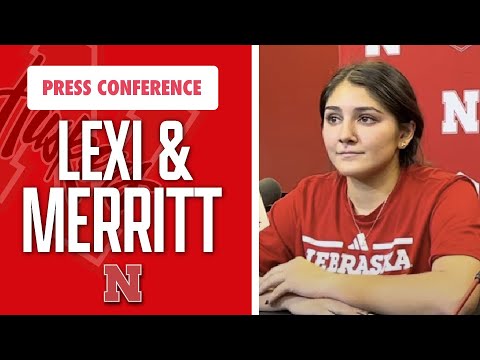 Nebraska volleyball L Lexi Rodriguez and OPP Merritt Beason preview Oregon and Washington I GBR