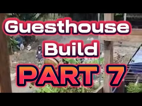 Philippine guesthouse build in the province part 7