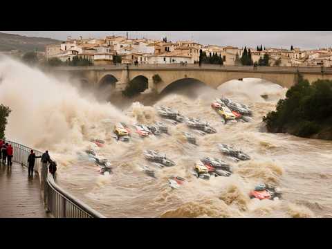 Living disaster: Majorca island flooded, houses collapsed into sea, storm Spain