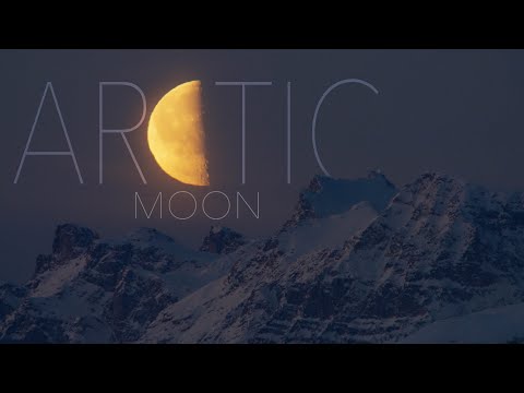 ARCTIC MOON - 1 hour 4K real-time relaxation