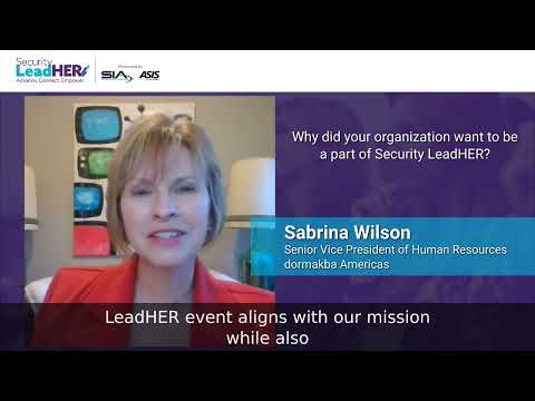 Security LeadHER 2023: Sabrina Wilson Shares Why You Must Attend