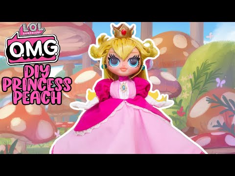 LOL OMG DIY Princess Peach! Super Mario Brothers THE MOVIE!