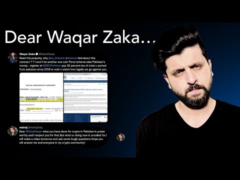 DEAR WAQAR ZAKA .. #TUP #BINANCE #WAQARZAKA