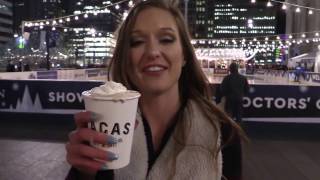 Dilworth Park Christmas Village and Ice Rink - Philly Festive Tour 2016 Grape Sally