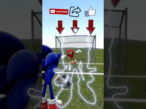 Sonic Becomes Messi and Ronaldo (Perfect Outlines)