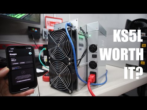 How is the Iceriver KS5L AFTER a week of Kaspa Mining?