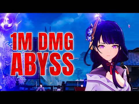 RAIDEN SHOGUN 1M DMG IN THE ABYSS  | Genshin Impact