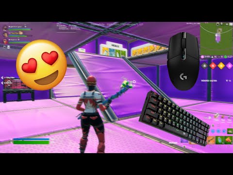 LOGITECH G305 LIGHTSPEED 😴 Fortnite Gameplay⚡Go Goated 3V3V3 360 FPS 4K