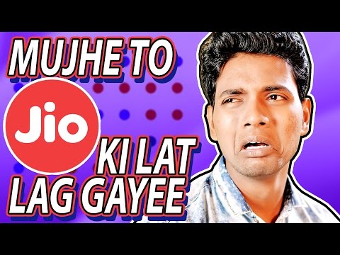 Mujhe To Jio Ki Lat Lag Gayee | Hindi Comedy Video | Pakau TV Channel