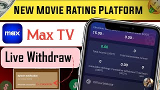 Usdt Grabbing Shopping Mall | usdtsite || Get paid $3 USDT Daily | Max TV App