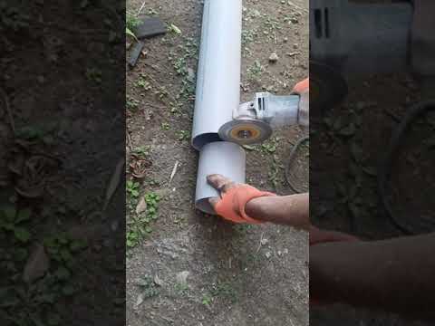 pvc pipe cutting tips and trick \ idea cute \ pipe best tarika \ How to cutting pipe easy way #short