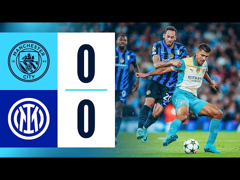 HIGHLIGHTS! Man City 0-0 Internazionale | City begin new Champions League with Inter stalemate