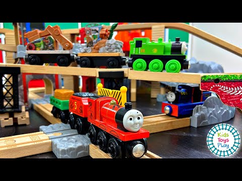 Thomas and Friends Tale of the Brave Wooden Railway Track Build