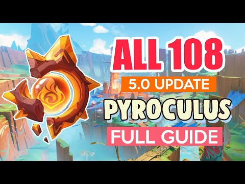 How to: GET ALL 108 PYROCULUS NATLAN 5.0  UPDATE | COMPLETE GUIDE FULL TUTORIAL | Genshin Impact