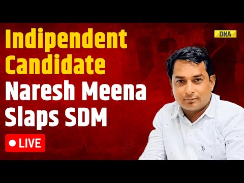 SDM Assault Case: Independent Candidate Naresh Meena Who Slaps SDM Live From Tonk, Rajasthan